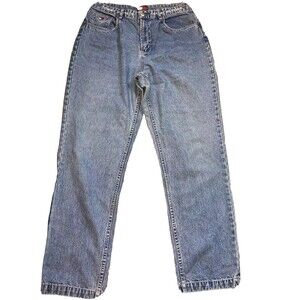 Vintage Women’s Tommy Hilfiger Logo Sz 14 Mom High waist Jeans EUC